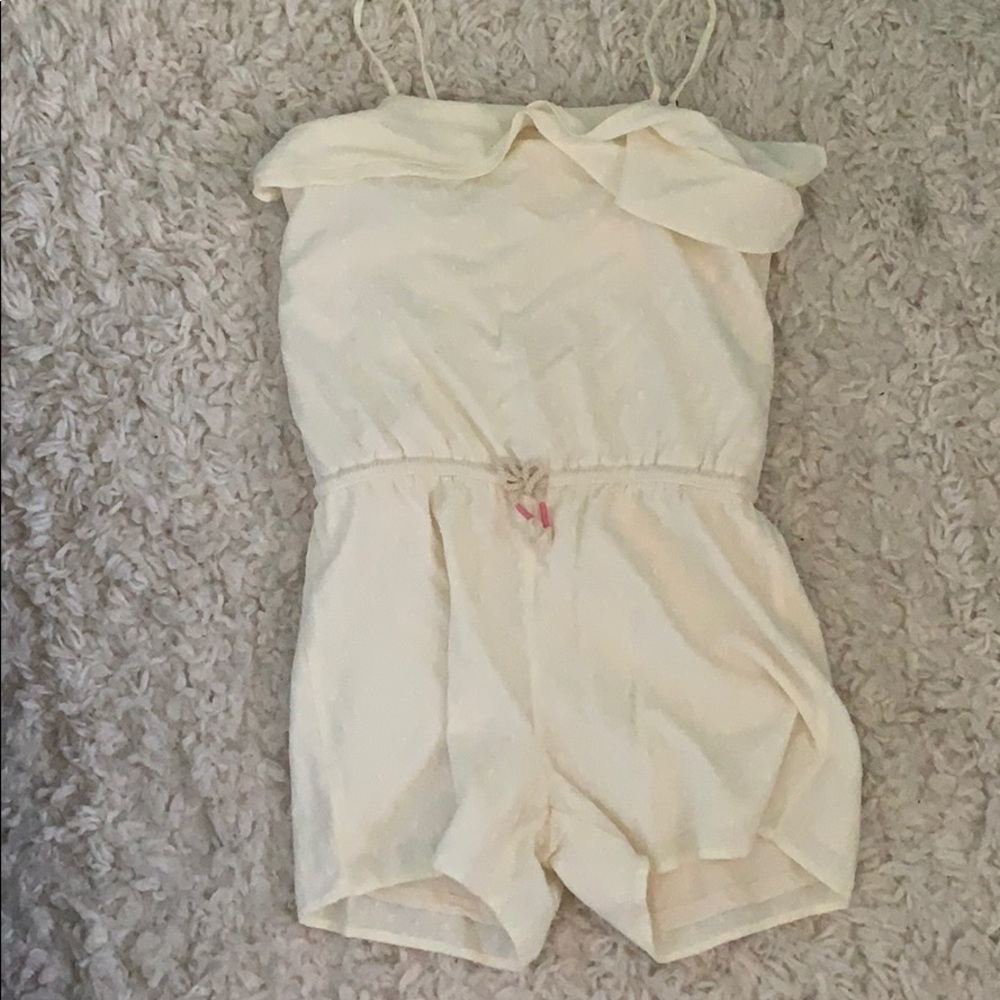 Cream Romper